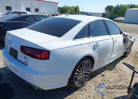 2016 Audi A6 3.0T Premium Plus z USA, uszkodzony, nr VIN WAUHGAFC6GN003498